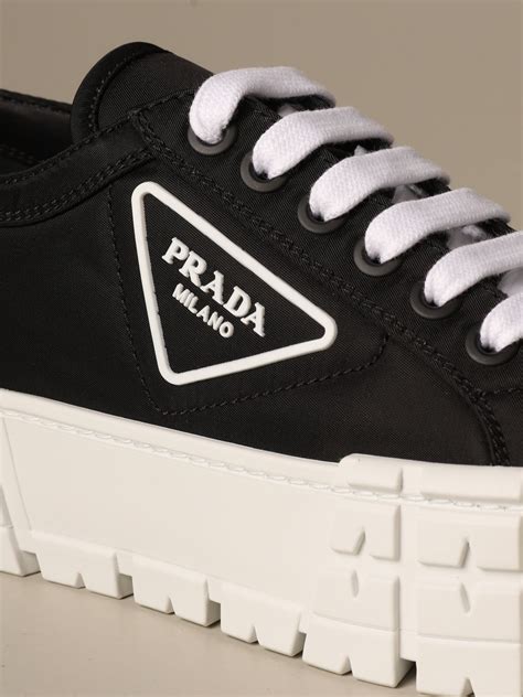 prada shoes for women black|prada nylon shoes.